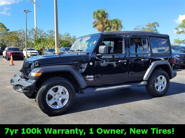 used 2021 Jeep Wrangler Unlimited car, priced at $32,500