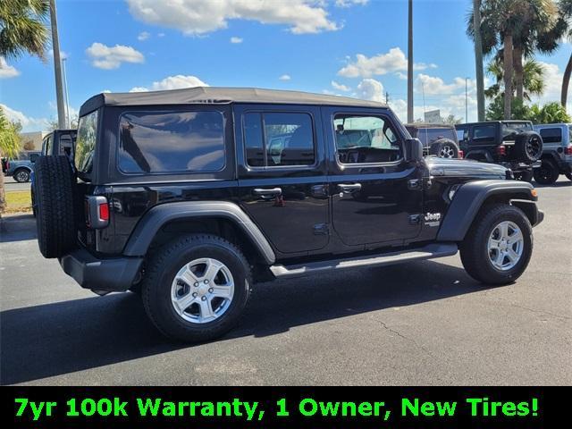 used 2021 Jeep Wrangler Unlimited car, priced at $32,500