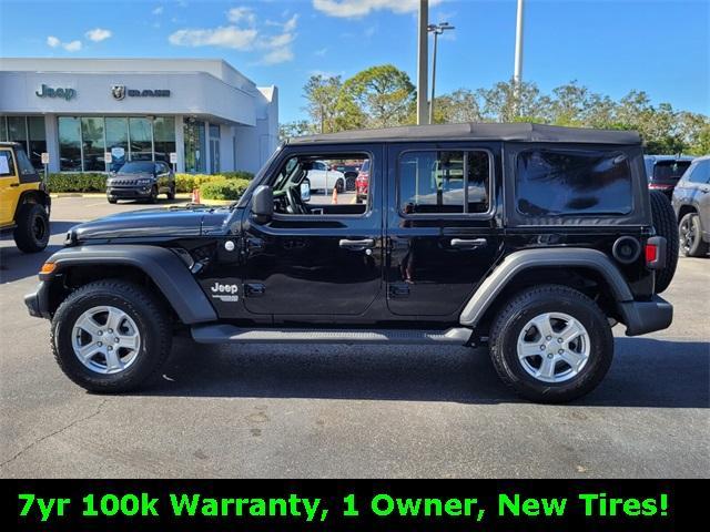 used 2021 Jeep Wrangler Unlimited car, priced at $32,500