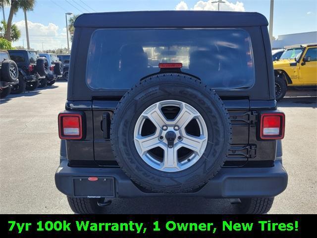 used 2021 Jeep Wrangler Unlimited car, priced at $32,500