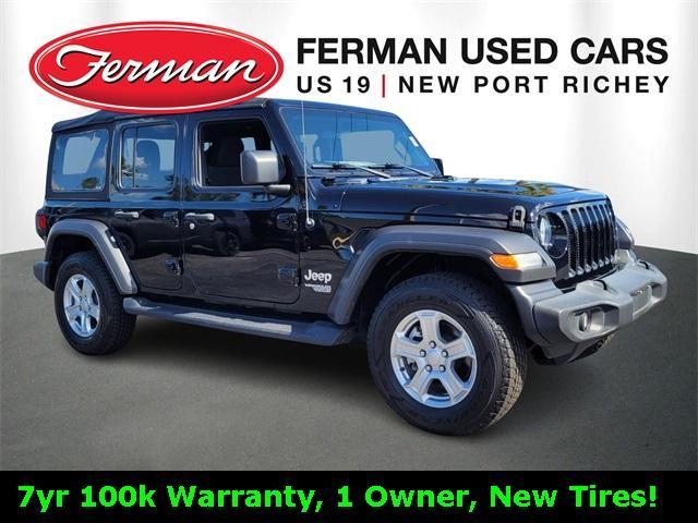 used 2021 Jeep Wrangler Unlimited car, priced at $32,500