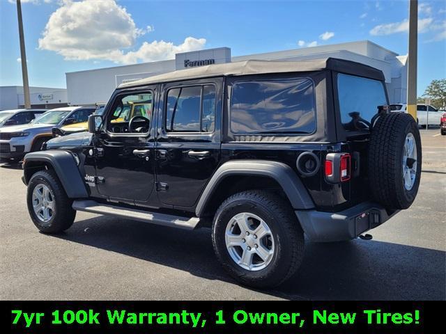 used 2021 Jeep Wrangler Unlimited car, priced at $32,500