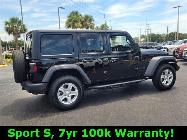 used 2021 Jeep Wrangler Unlimited car, priced at $31,888