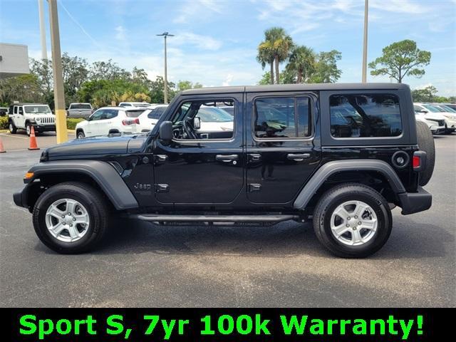 used 2021 Jeep Wrangler Unlimited car, priced at $31,888