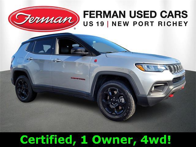 used 2023 Jeep Compass car, priced at $25,000