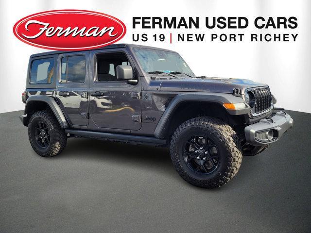 used 2024 Jeep Wrangler car, priced at $42,999