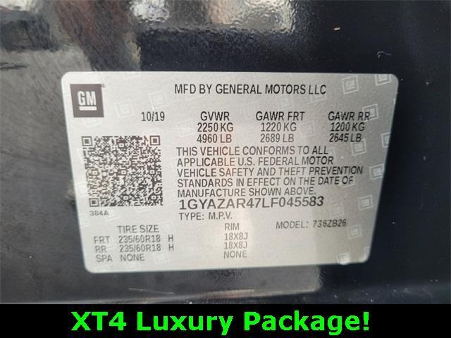 used 2020 Cadillac XT4 car, priced at $20,444