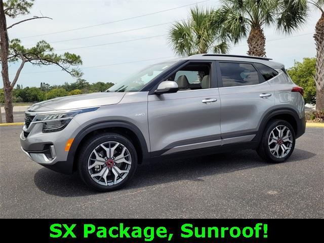 used 2021 Kia Seltos car, priced at $24,800