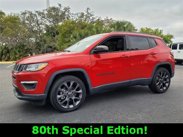 used 2021 Jeep Compass car, priced at $24,600