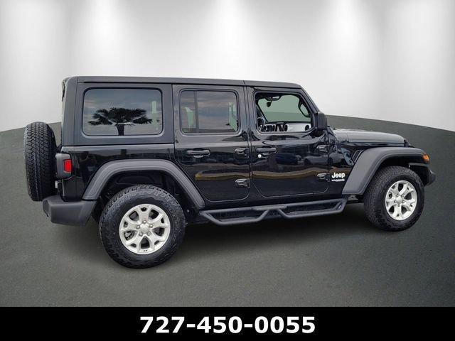 used 2021 Jeep Wrangler Unlimited car, priced at $31,888