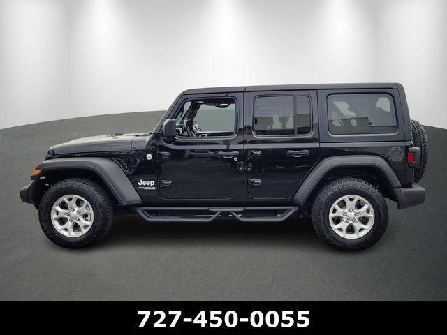 used 2021 Jeep Wrangler Unlimited car, priced at $31,888
