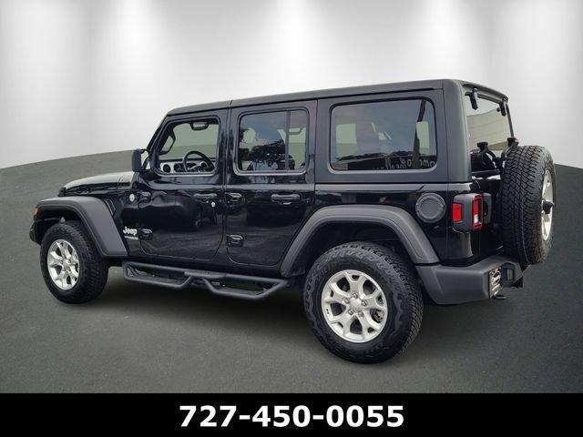 used 2021 Jeep Wrangler Unlimited car, priced at $31,888