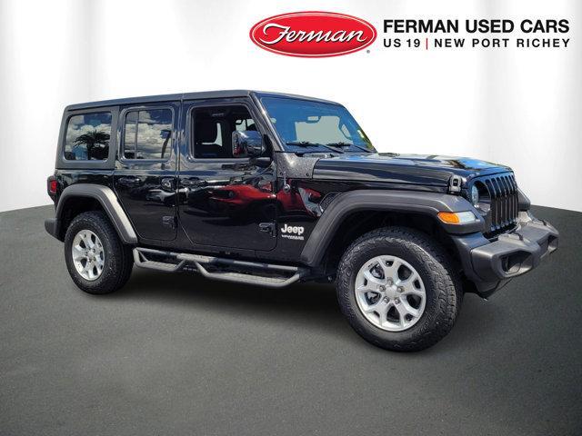 used 2021 Jeep Wrangler Unlimited car, priced at $31,888
