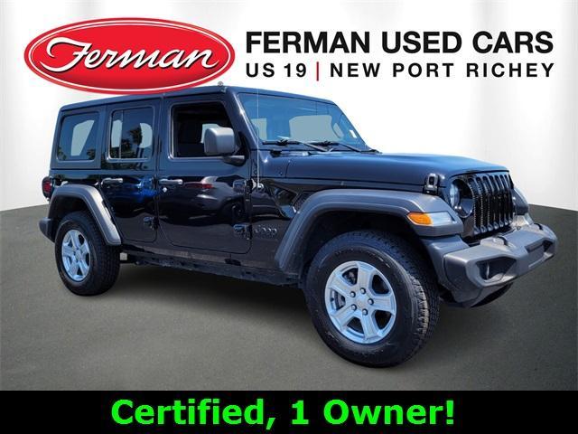 used 2023 Jeep Wrangler car, priced at $30,900