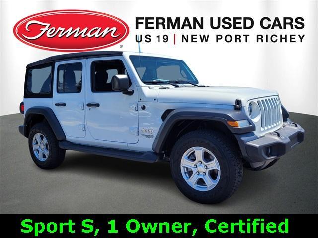 used 2020 Jeep Wrangler Unlimited car, priced at $32,300