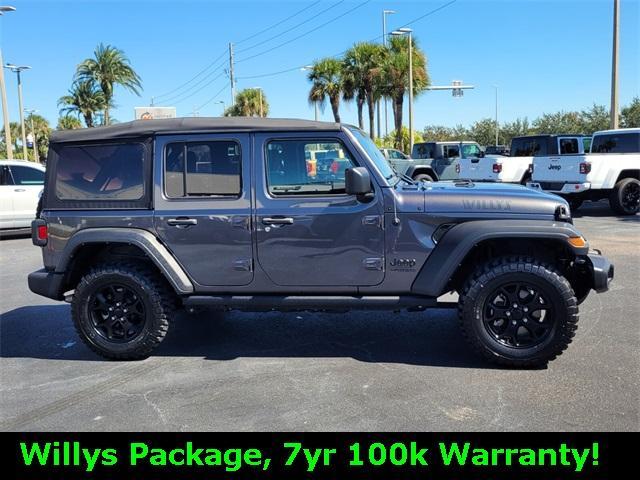 used 2021 Jeep Wrangler Unlimited car, priced at $30,888