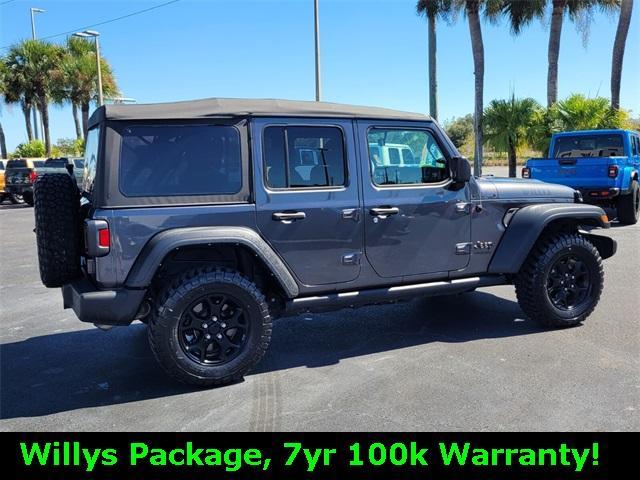 used 2021 Jeep Wrangler Unlimited car, priced at $30,888