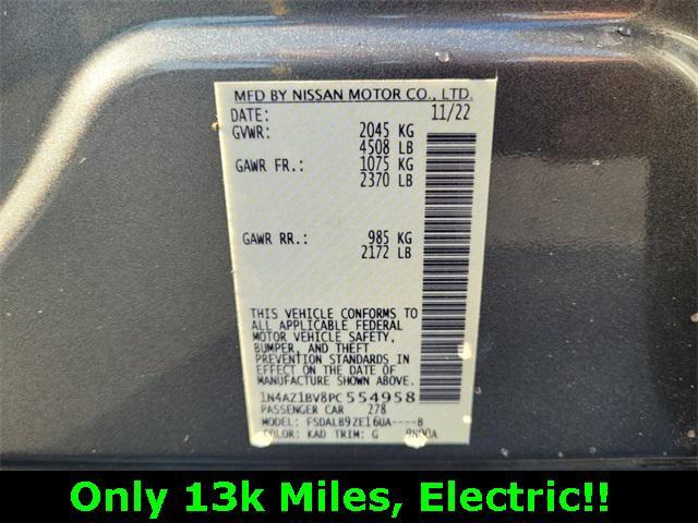 used 2023 Nissan Leaf car, priced at $14,800