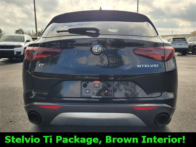 used 2022 Alfa Romeo Stelvio car, priced at $28,800