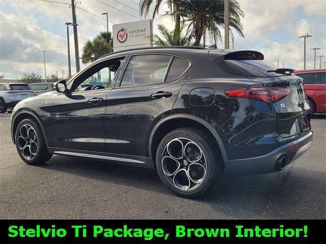 used 2022 Alfa Romeo Stelvio car, priced at $28,800