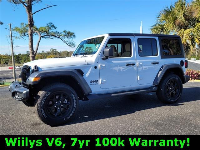 used 2021 Jeep Wrangler Unlimited car, priced at $28,999