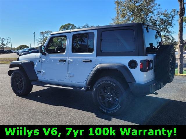 used 2021 Jeep Wrangler Unlimited car, priced at $28,999