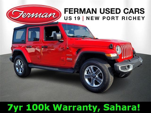 used 2022 Jeep Wrangler Unlimited car, priced at $35,000