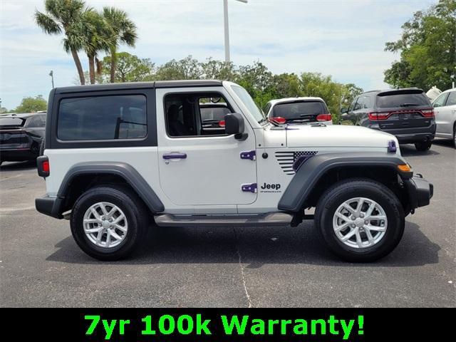 used 2023 Jeep Wrangler car, priced at $27,900