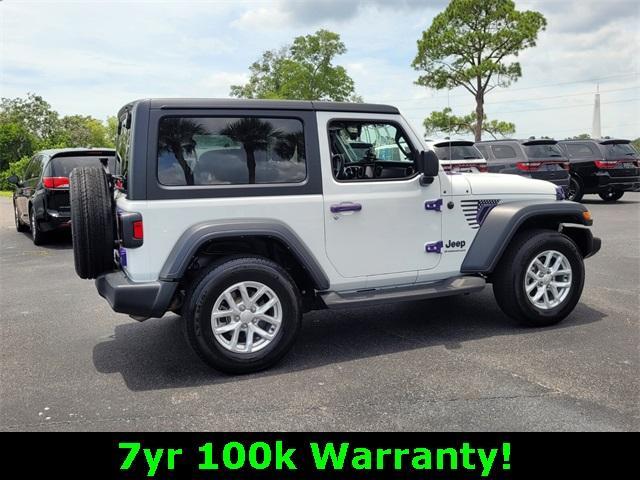 used 2023 Jeep Wrangler car, priced at $27,900