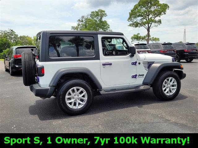 used 2023 Jeep Wrangler car, priced at $28,962