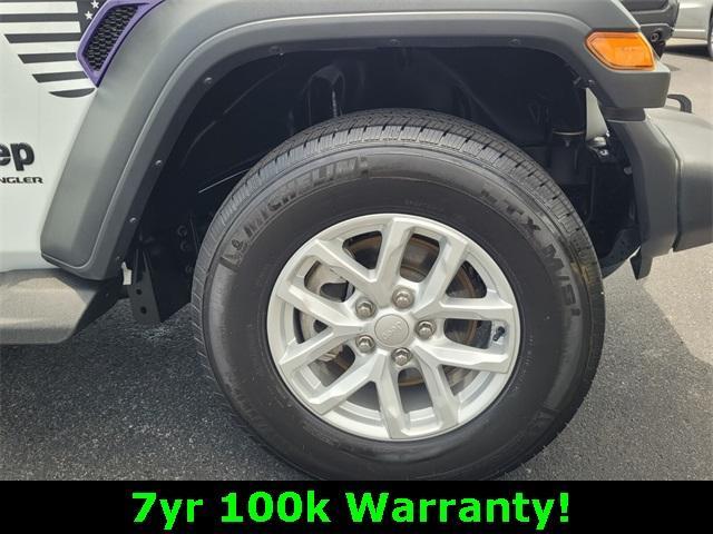 used 2023 Jeep Wrangler car, priced at $27,900