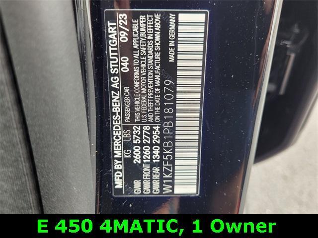 used 2023 Mercedes-Benz E-Class car, priced at $51,888