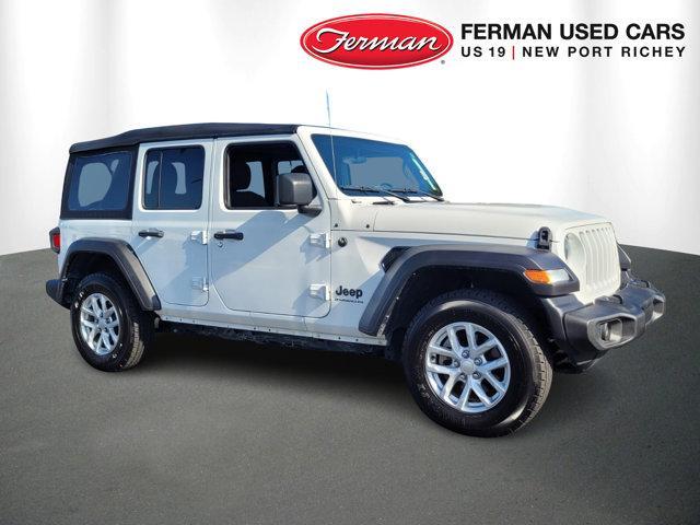 used 2023 Jeep Wrangler car, priced at $29,444