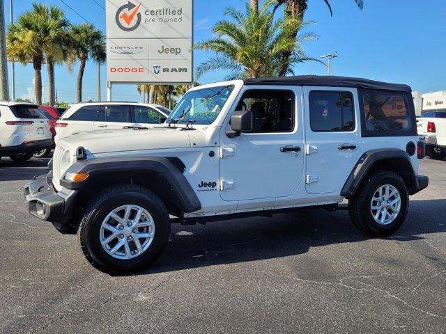 used 2023 Jeep Wrangler car, priced at $27,888