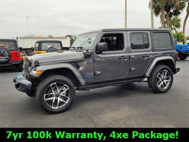 used 2024 Jeep Wrangler 4xe car, priced at $36,555