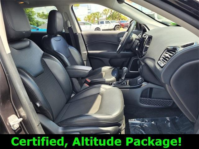 used 2021 Jeep Compass car, priced at $19,315