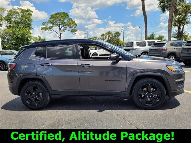 used 2021 Jeep Compass car, priced at $19,200