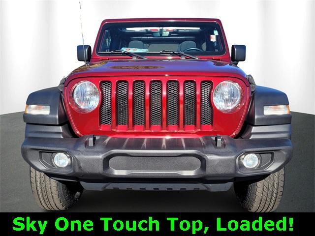 used 2021 Jeep Wrangler Unlimited car, priced at $36,000