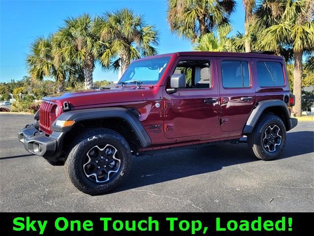 used 2021 Jeep Wrangler Unlimited car, priced at $36,000