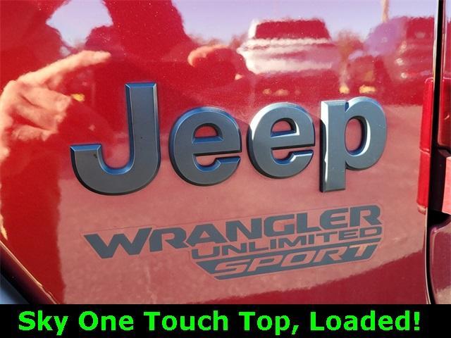 used 2021 Jeep Wrangler Unlimited car, priced at $36,000