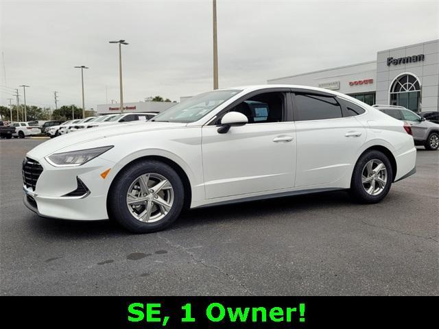 used 2021 Hyundai Sonata car, priced at $16,500