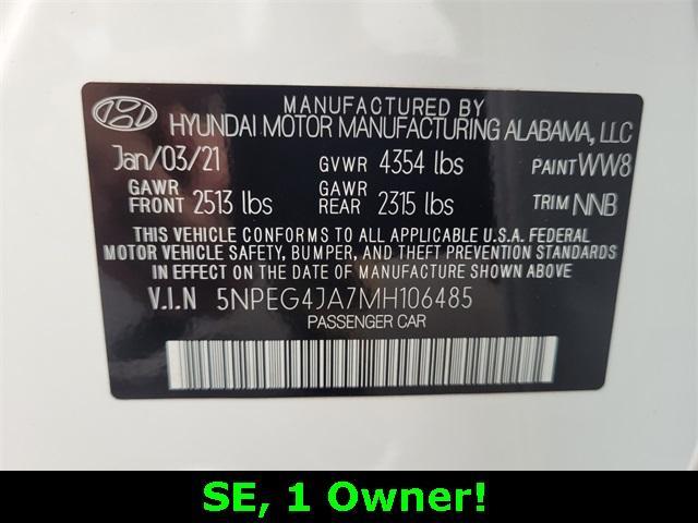 used 2021 Hyundai Sonata car, priced at $16,500