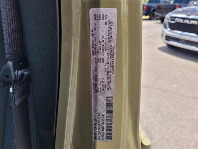 new 2025 Jeep Wrangler car, priced at $49,997