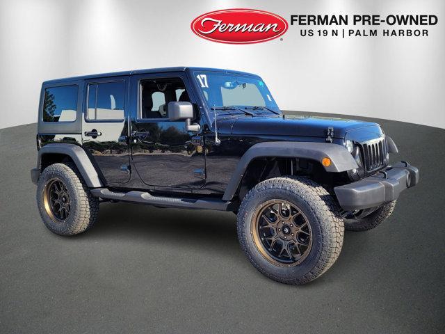 used 2017 Jeep Wrangler Unlimited car, priced at $19,998