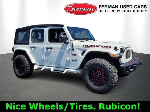 used 2021 Jeep Wrangler Unlimited car, priced at $36,500