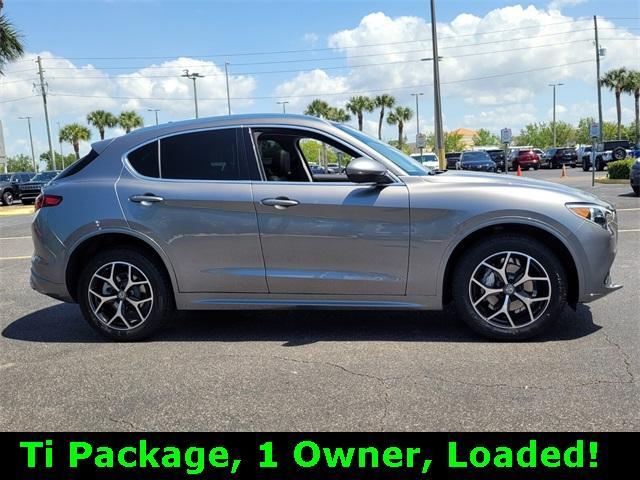 used 2021 Alfa Romeo Stelvio car, priced at $25,500