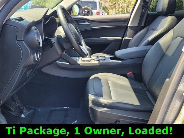 used 2021 Alfa Romeo Stelvio car, priced at $25,500