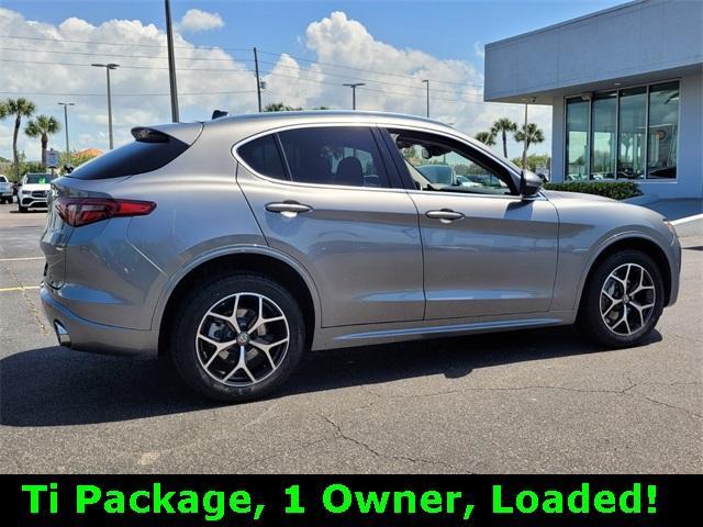 used 2021 Alfa Romeo Stelvio car, priced at $25,500