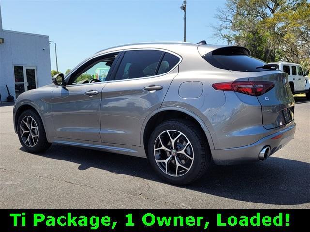 used 2021 Alfa Romeo Stelvio car, priced at $25,500