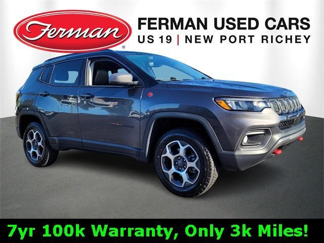 used 2022 Jeep Compass car, priced at $24,700